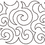 Deb's Swirls - Paper - Multiple Sizes DBD-DS-1