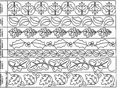 Leaf Borders #2 DBD-LB-2