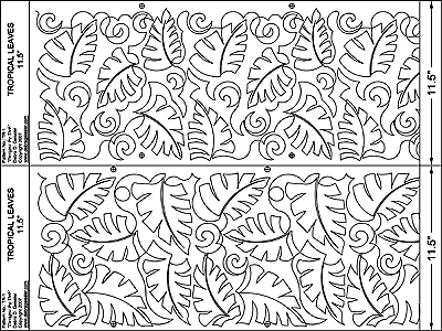 Tropical Leaves DBD-TR-1