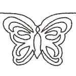 Butterfly - 5 1/2" DS-DH1000