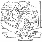 Fishers of Men Stencil DS-1404