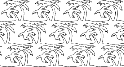 Palm Tree - Paper - 9" DS-DH1118