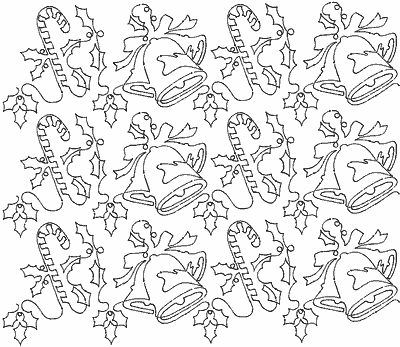 Interlocking Bells of Christmas - Paper - 10" DS-DH1300