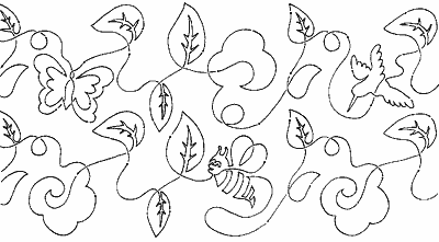 Interlocking Buzzing Around - Paper -  8" DS-DH1355