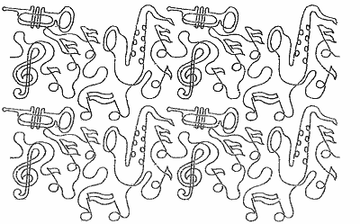 Interlocking All That Jazz - Paper - 11" DS-DH1360