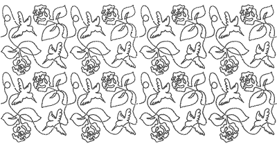 Hummingbird & Flowers - Paper - 11" DS-DH943