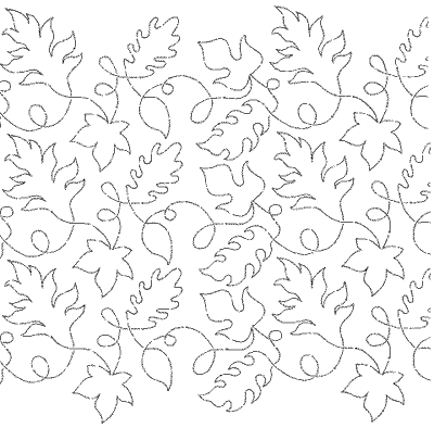 Falling Leaves Interlocking - 11" DS-RG660