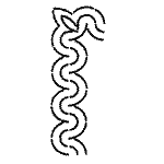 Curves Border Stencil-3" GT-EK03