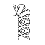 Angel Tree Border Stencil-5" GT-EK33