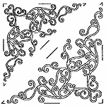 McScrollwork- 13" x 16" GT-MC1