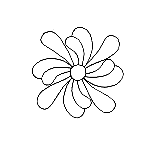 One Way Whirlygig Stencil HMFG-30363