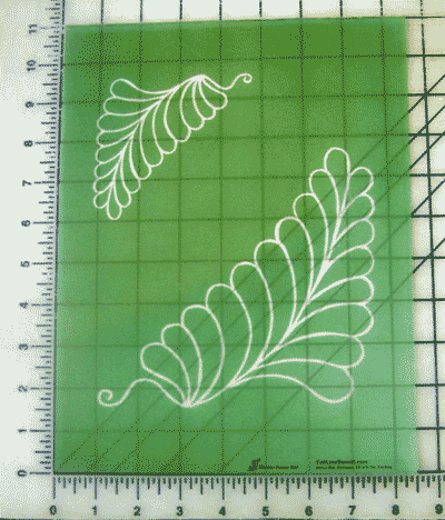 Angel Wings stencil is 6 x 6 1 2 wide This stencil can only be used with