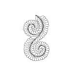 Fancy Feather-11"x 17" HMFG-30472