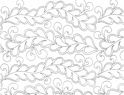 Chocolate Swirl Feather KJ-416-15