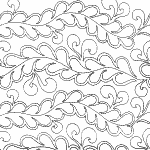 Chocolate Swirl Feather KJ-416-15
