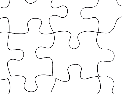 Puzzle Pieces KJ-734-13.5