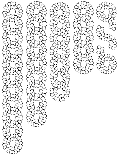 Interlocking Wreath Border - Computerized LAU-IWB