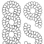 Interlocking Wreath Border - Statler LAU-IWB-Statler