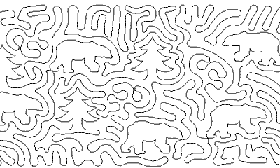 Bear in the Woods QHD-BIW