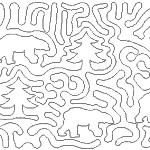Bear in the Woods QHD-BIW
