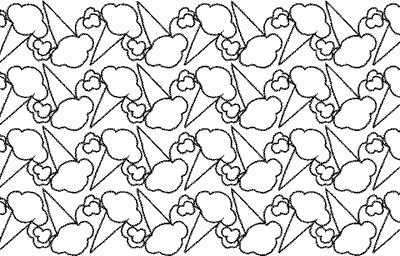 Ice Cream Cone - Paper - 4" SQS-BM146-4
