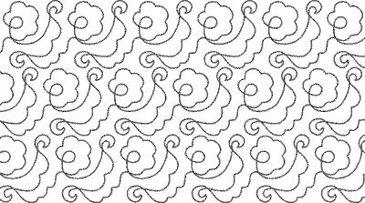 Paisley Rose - 6" SQS-F132-6