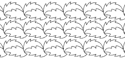 Falling Leaves - 6" SQS-L146-6