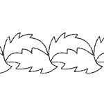 Falling Leaves- 4" SQS-Falling Leaves-4"