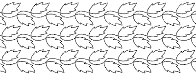 Oak Leaves - 4" SQS-L33-4