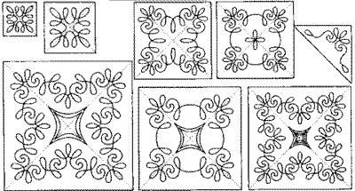 Chantilly Lace Block Set SQS-M76-BLK