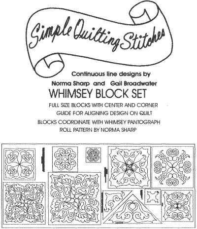 Whimsey  Block Set SQS-WHIMSEY-BLK