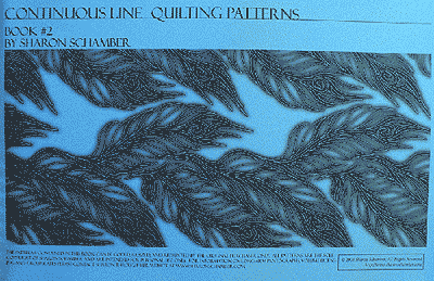 Continuous Line Quilting Patterns Book #2 SSQ-CLQP - Book 2