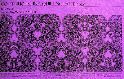 Continuous Line Quilting Patterns Book #4 SSQ-CLQP - Book 4
