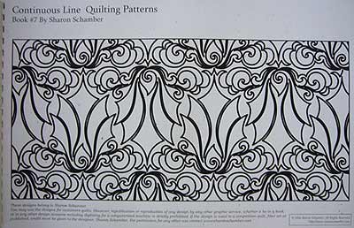 Continuous Line Quilting Patterns Book #7 SSQ-CLQP - Book 7
