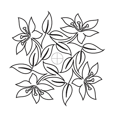 Easter Lily Block 2 - Digital UE-EL-BLK2_DIGITAL