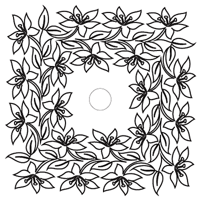 Easter Lily Block 4 - Digital UE-EL-BLK4_DIGITAL
