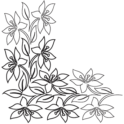 Easter Lily Corner - Digital UE-EL-CNR_DIGITAL