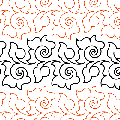 Honeysuckle Border - Digital UE-HS-B_DIGITAL