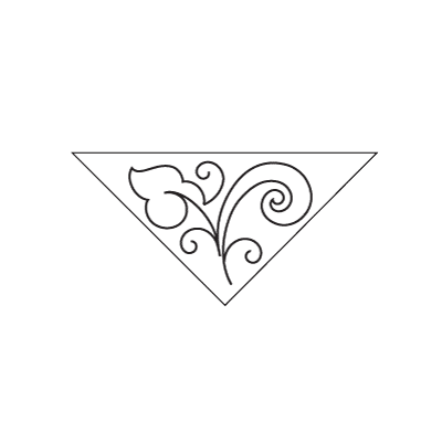 Honeysuckle Triangle Block 2 - Digital UE-HS-T2_DIGITAL