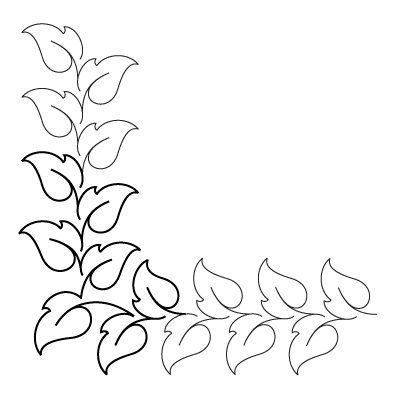 Wisteria Sashing Corner - Digital UE-WST-S-CNR_DIGITAL