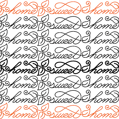 Home Sweet Home Border - Digital UE-HSH-B_DIGITAL