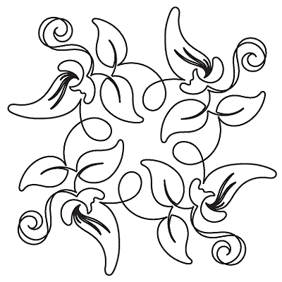 Jalapeno Peppers Block - Digital UE-JP-BLK_DIGITAL