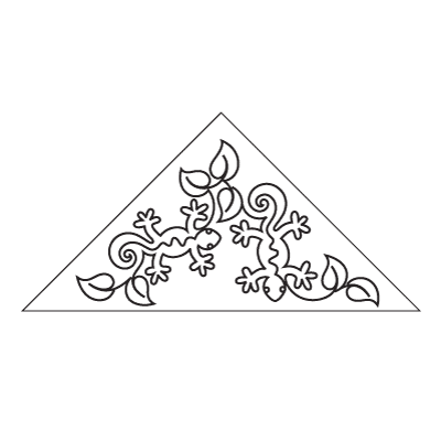Leapin' Lizardz Triangle Block - Digital UE-LNL-T_DIGITAL