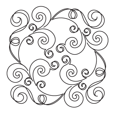 Oodles of Doodles Block 2 - Digital - Quilts Complete - Longarm ...